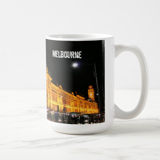 Melbourne City by Night - Mugg (Höger)