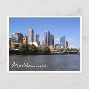 Melbourne city sunshine vykort