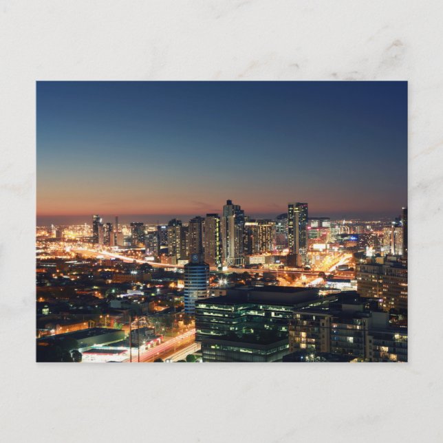 Melbourne City Vykort (Framsida)