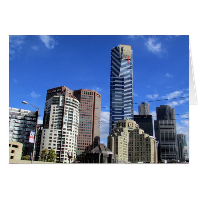 melbourne eureka hälsningskort (Framsidan Horizontal)