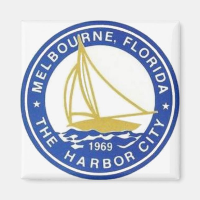Melbourne, Florida Magnet (Framsidan)