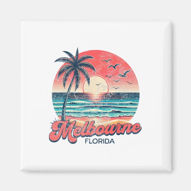 Melbourne Florida  Magnet (Framsidan)