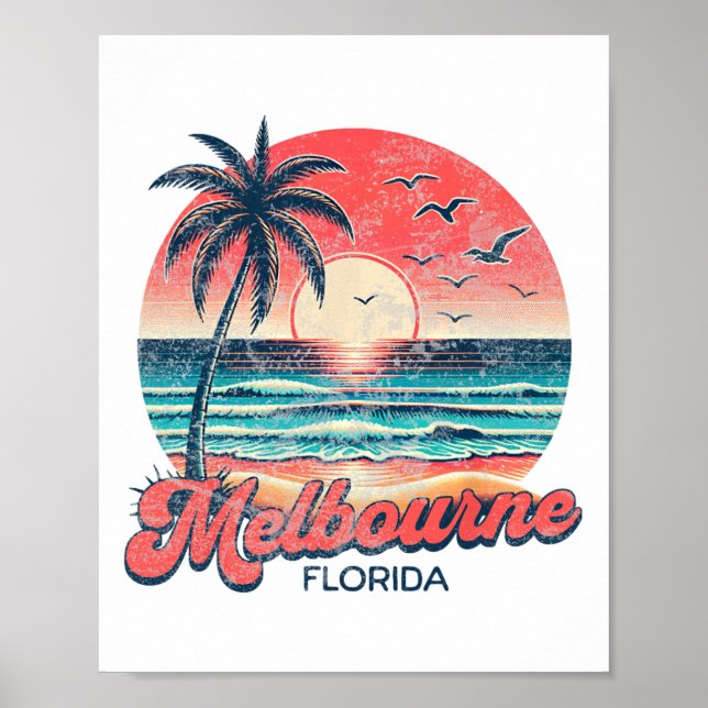 Melbourne Florida  Poster (Framsidan)