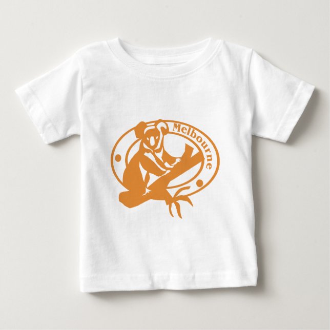 Melbourne frimärke tee (Framsida)