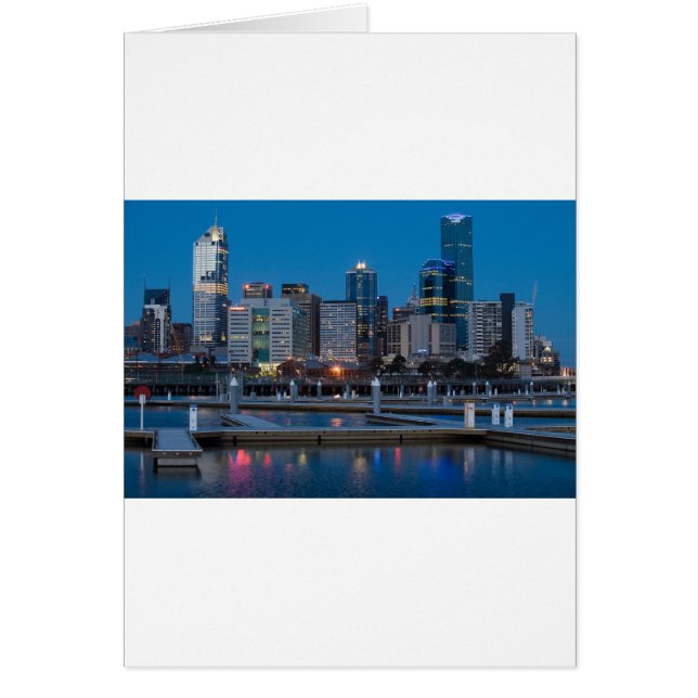 MELBOURNE HÄLSNINGSKORT (Framsidan)