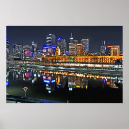 Melbourne i HDR Poster