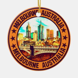 Melbourne Julgransprydnad Keramik