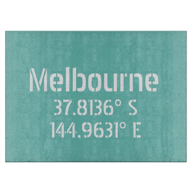 Melbourne Latitude Longitud (Framsidan)