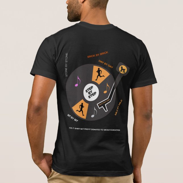 Melbourne Marathon 2025 T Shirt (Baksida)
