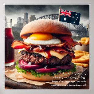 Melbourne Munchies: Outback Indulgence Poster