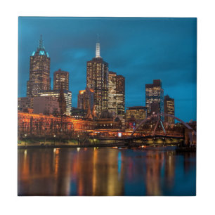 Melbourne nattetid kakelplatta