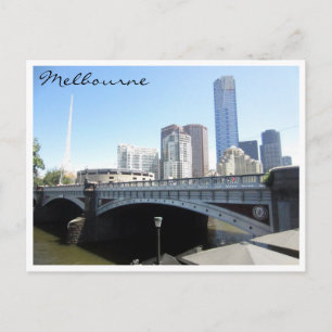 melbourne princes bridge vykort