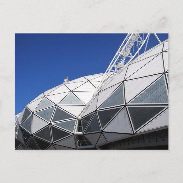 Melbourne stadion triangles vykort (Framsida)