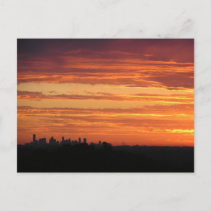Melbourne Sunset Vykort