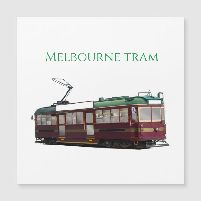Melbourne tram (Framsida)