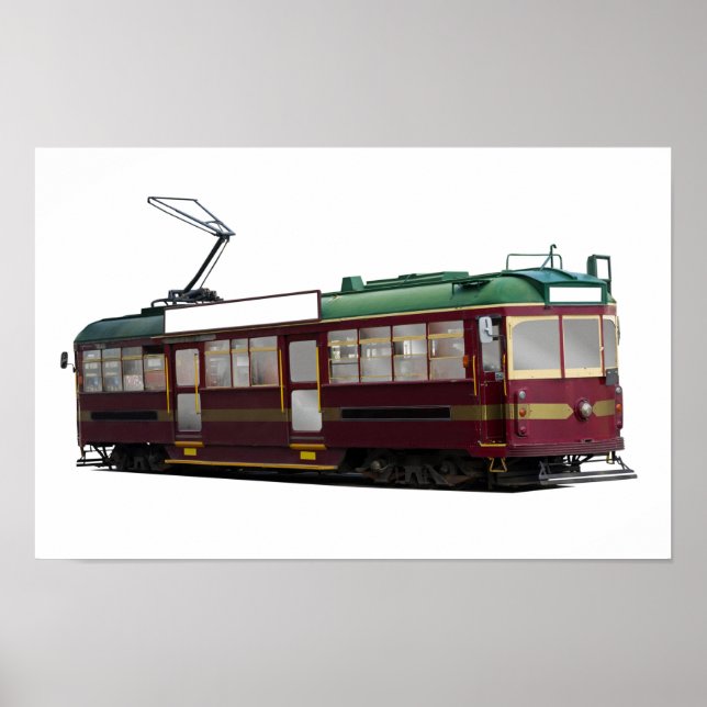 Melbourne tram poster (Framsidan)