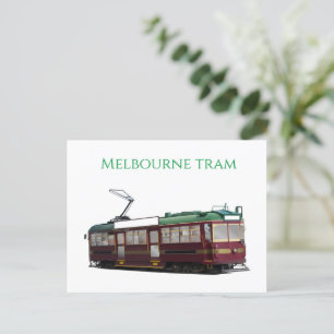 Melbourne tram vykort