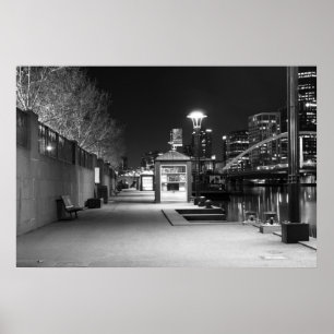 Melbourne tränga någon trycket poster