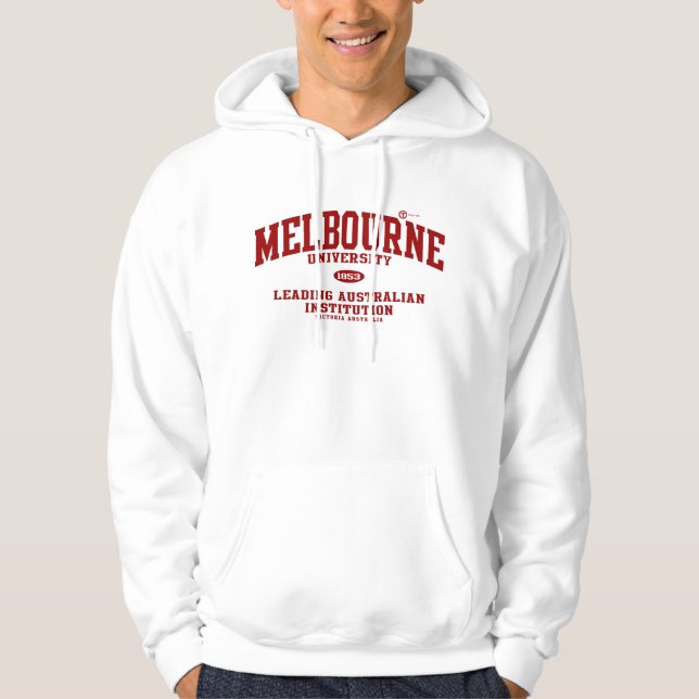 Melbourne universiteten hoodie (Framsida)