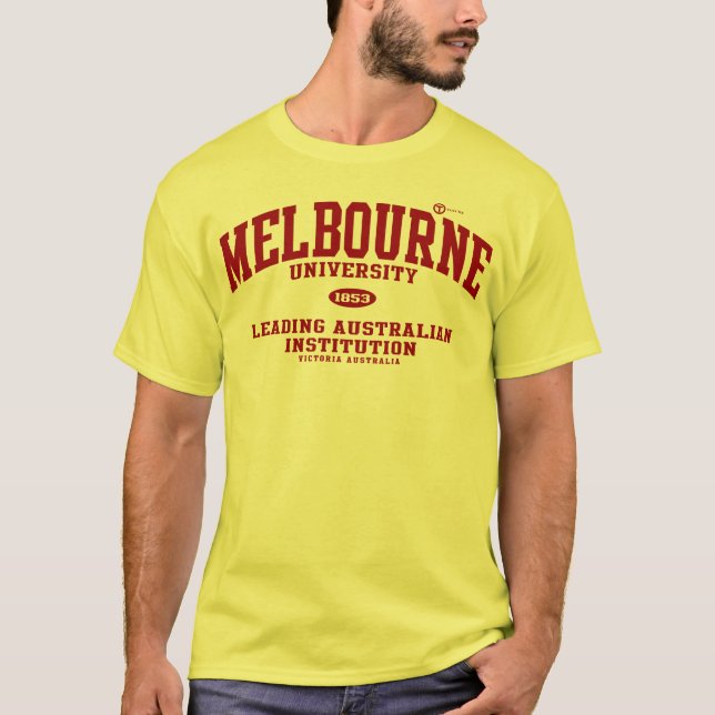 Melbourne universiteten tee shirt (Framsida)