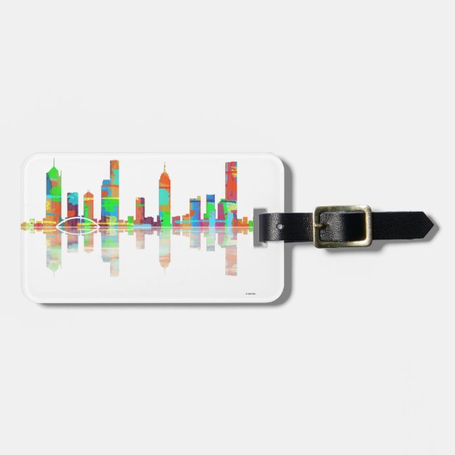 Melbourne Vic horisont Bagagebricka (Horisontell Framsida)