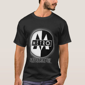 Melbourne vintage nattklubb logotyp "Metro" 1987 T Shirt