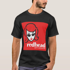 Melbourne vintage nattklubb logotyp "Rödhårig" T Shirt