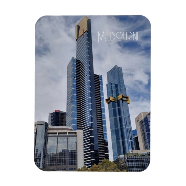 Melbourneutsikt  magnet (Vertikal)