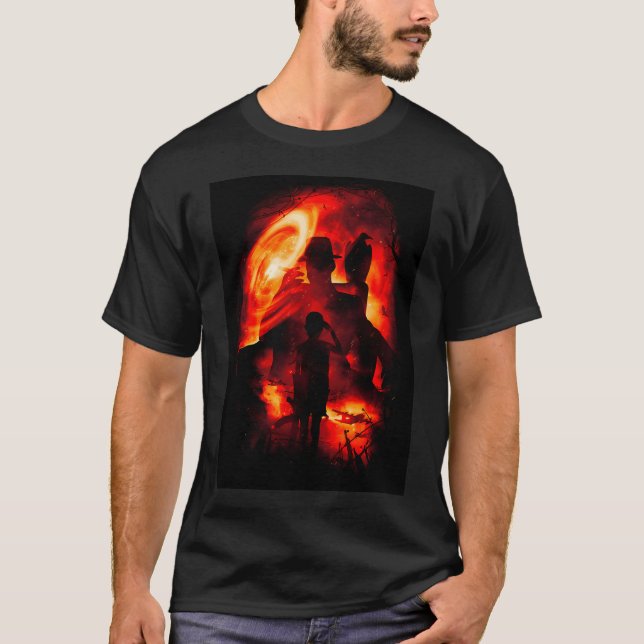 Melder sig till tjänst t shirt (Framsida)