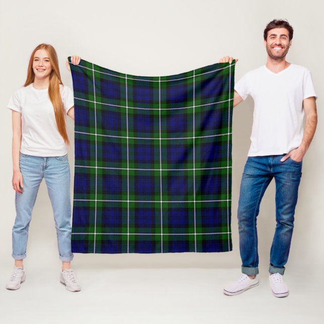 Meldrum Forbes Plaid Fleecefilt (På plats)