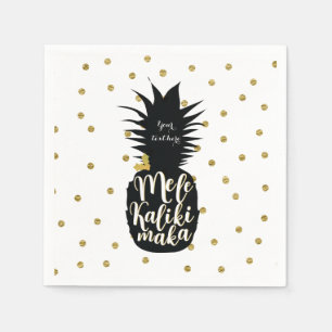 Mele Kalikimaka Ananas Julfest Firande Pappersservett