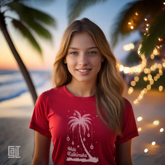 Mele Kalikimaka Beach Christmas Classic T Shirt