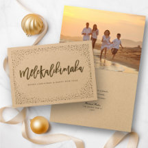 Mele Kalikimaka Confetti Chic julfoto
