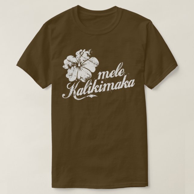 Mele Kalikimaka Essential TShirt  T Shirt (Design framsida)