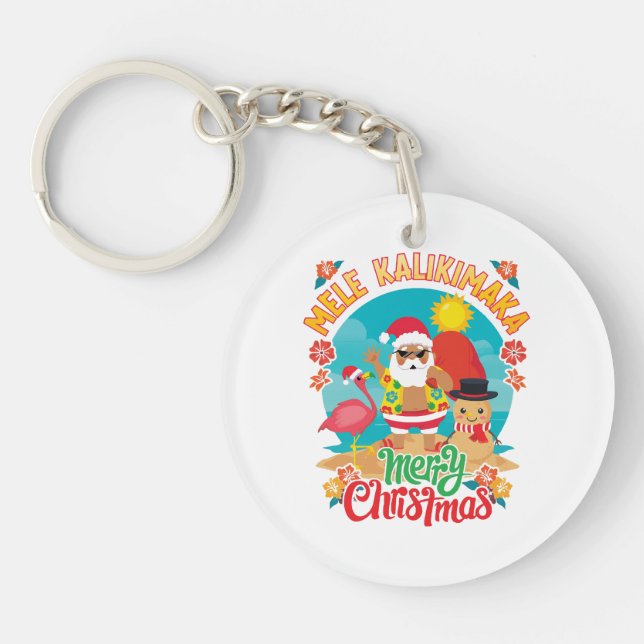 Mele Kalikimaka för en ljus hawaiiansk jul (Framsidan)