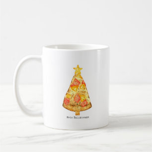 Mele Kalikimaka God jul Hawaiian Pizza Kaffemugg