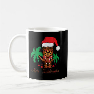 Mele Kalikimaka God jul Hawaiian Tiki Kaffemugg