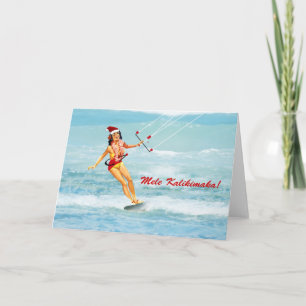 Mele Kalikimaka, hawaiansk jul Kitesurfing Kort