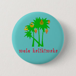 Mele Kalikimaka hawaiansk juldräkt Knapp