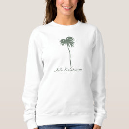 Mele Kalikimaka Hawaiian God jul Handflatan T Shirt