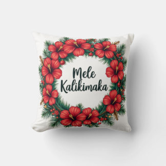 Mele Kalikimaka Hawaiian Holiday Art Kudde