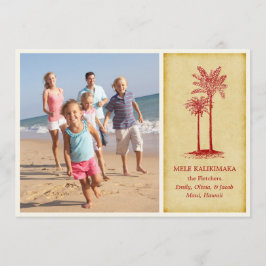 Mele Kalikimaka Hawaiian julkort