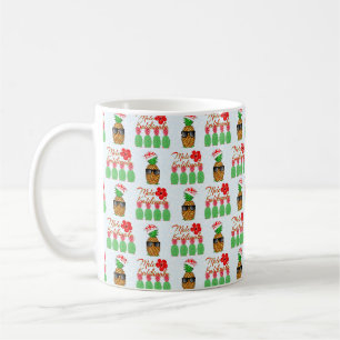 Mele Kalikimaka Hawaiian Pineapple God jul Kaffemugg