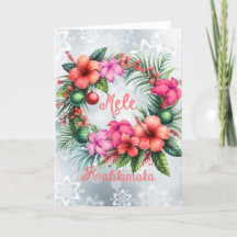 Mele Kalikimaka Hawaiianskt Hibiskus