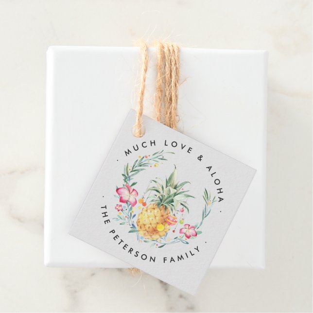 Mele Kalikimaka | Helgdag Gift-Märkre Gåvor Etiketter (På plats)