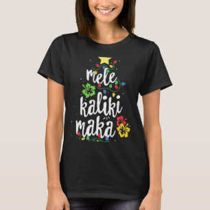 Mele Kalikimaka jul hawaiian t-shirt