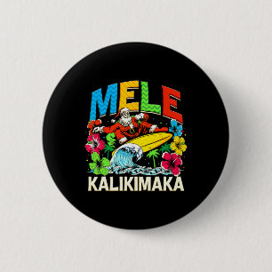 Mele Kalikimaka jul Julafton Santa Summer Hawaii Knapp