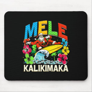 Mele Kalikimaka jul Julafton Santa Summer Hawaii Musmatta