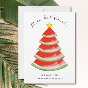 Mele Kalikimaka jul Julkort