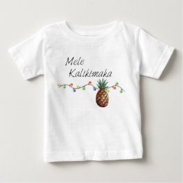 Mele Kalikimaka - julbabyskjorta Tee Shirt
